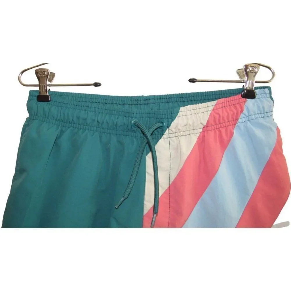 Fila Swim Trunks Teal Green Pockets M‎